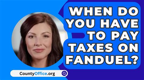 do you have to pay taxes on fanduel|Sports Betting Taxes: How to Handle DraftKings, FanDuel.